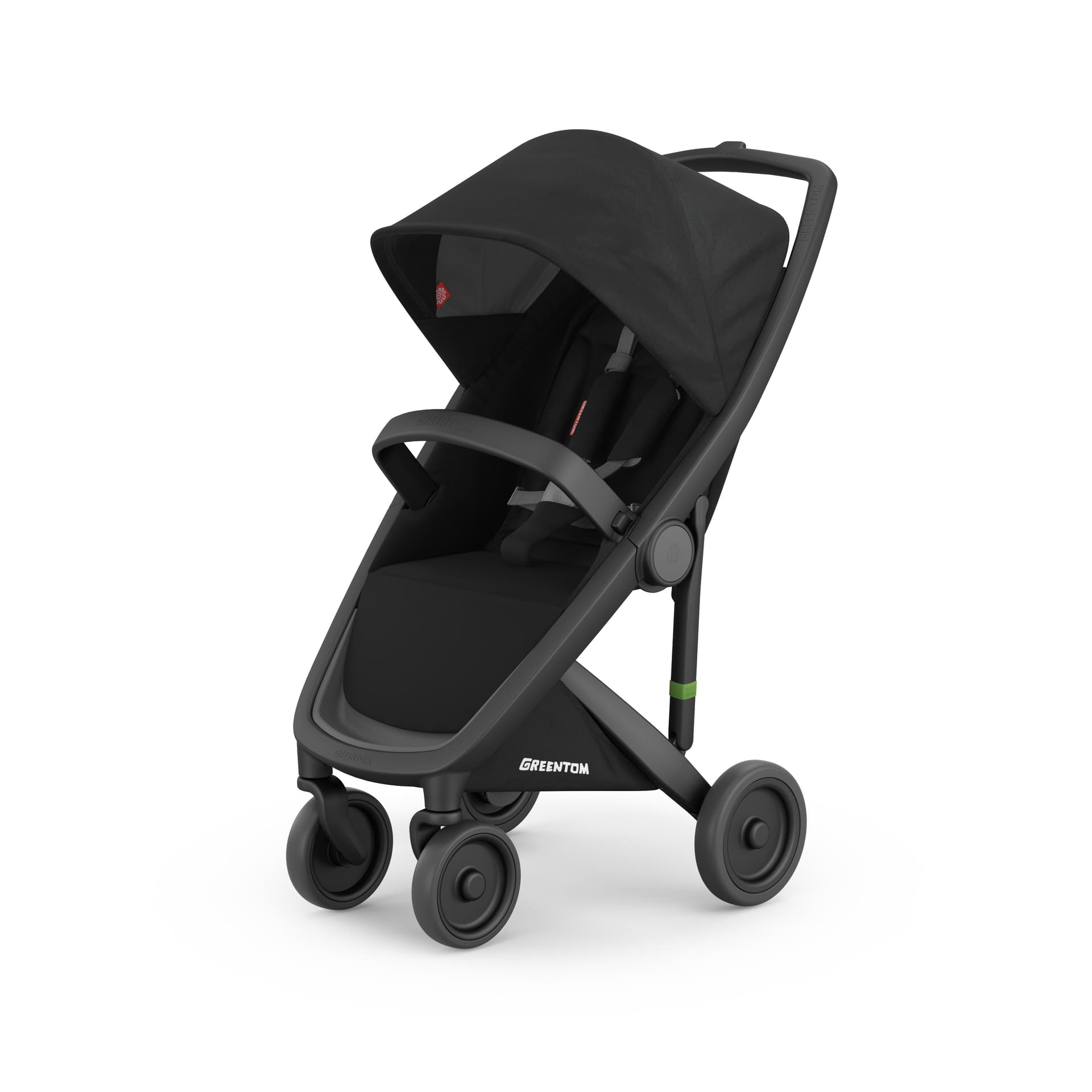 Коляска прогулянкова Greentom Classic GCBВ-3 Black-Black