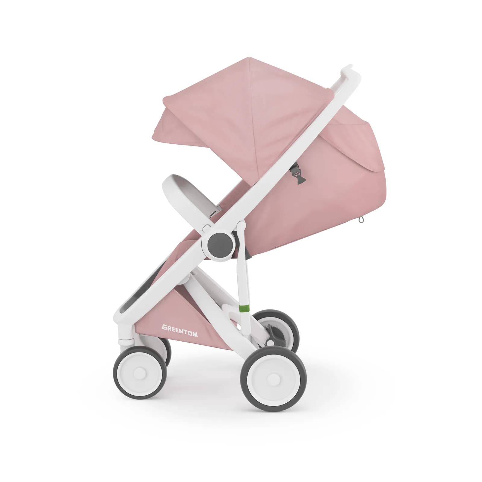 Коляска прогулянкова Greentom Classic GCBW-1 Blossom-White фото 2