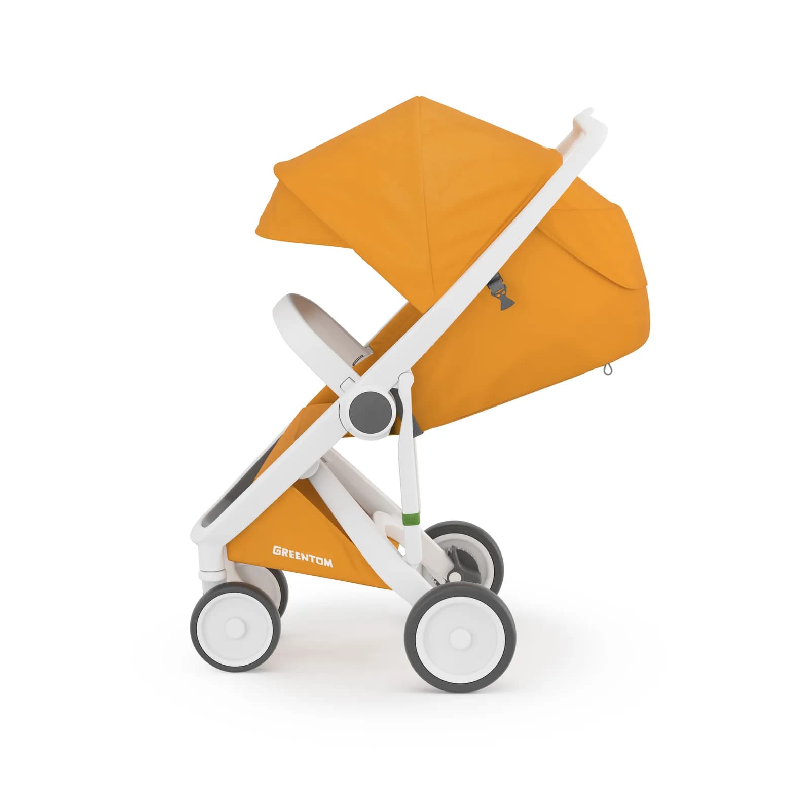 Коляска прогулянкова Greentom Classic GCSW-2 Sunflower-White фото 2