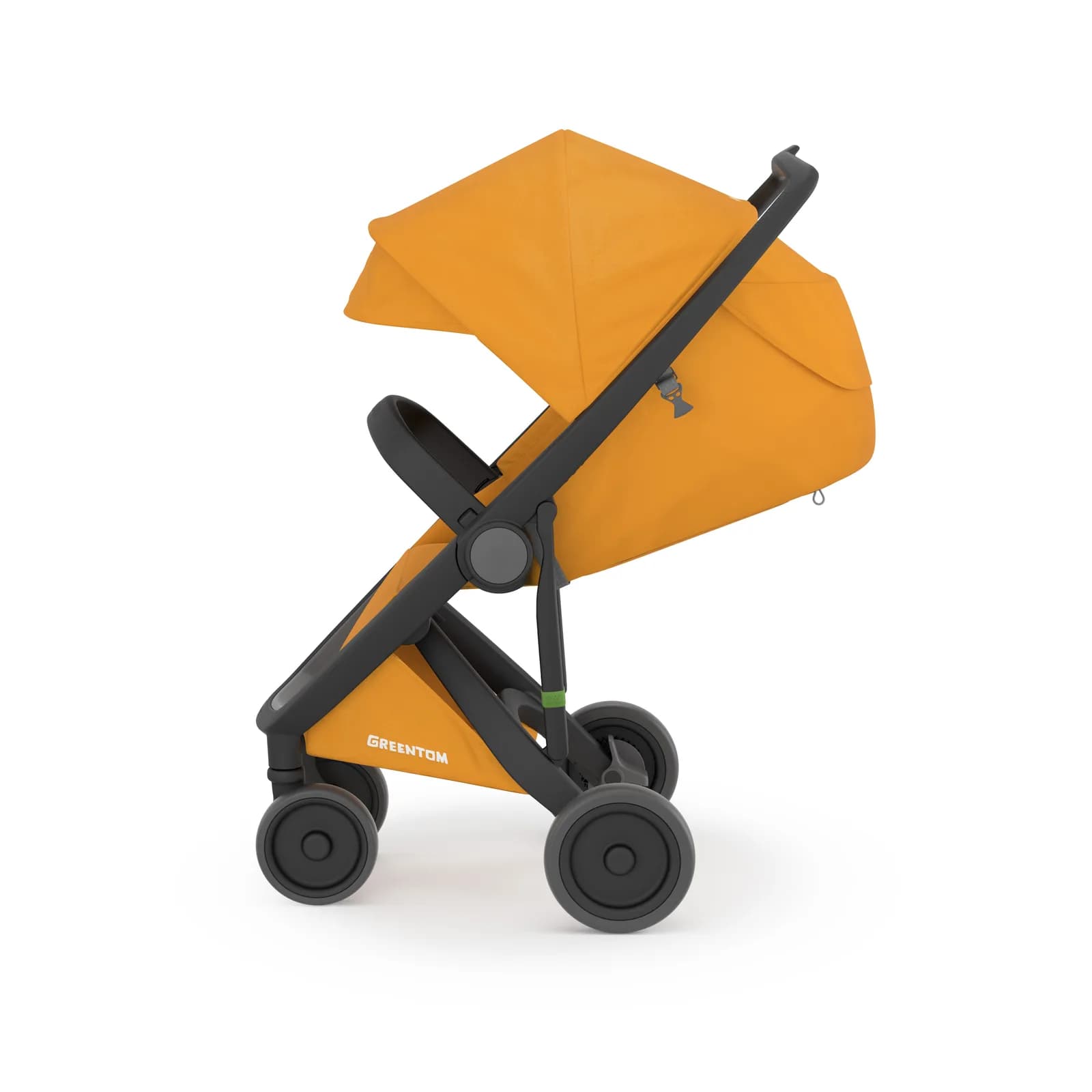 Коляска прогулянкова Greentom Classic GCSB-2 Sunflower-Black фото 3