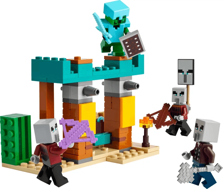 Конструктор Lego Minecraft Пустельний патруль розбійника 105дет 21267
