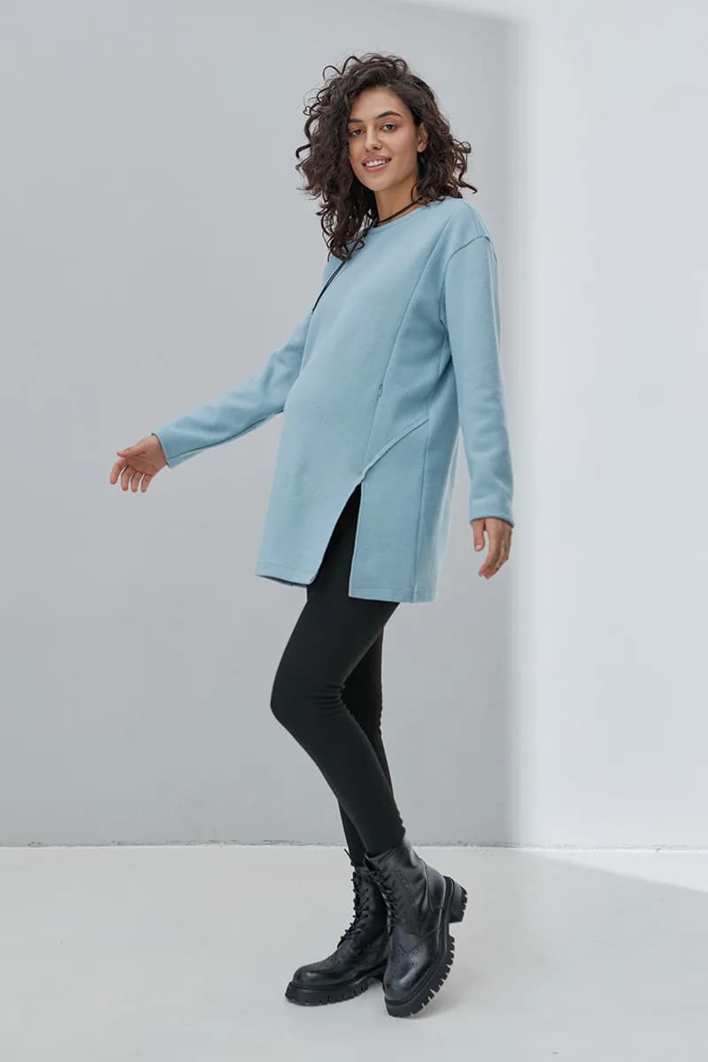 Лосини XS-XXL Юла мама ZOE SP-43.011 -чорний фото 10