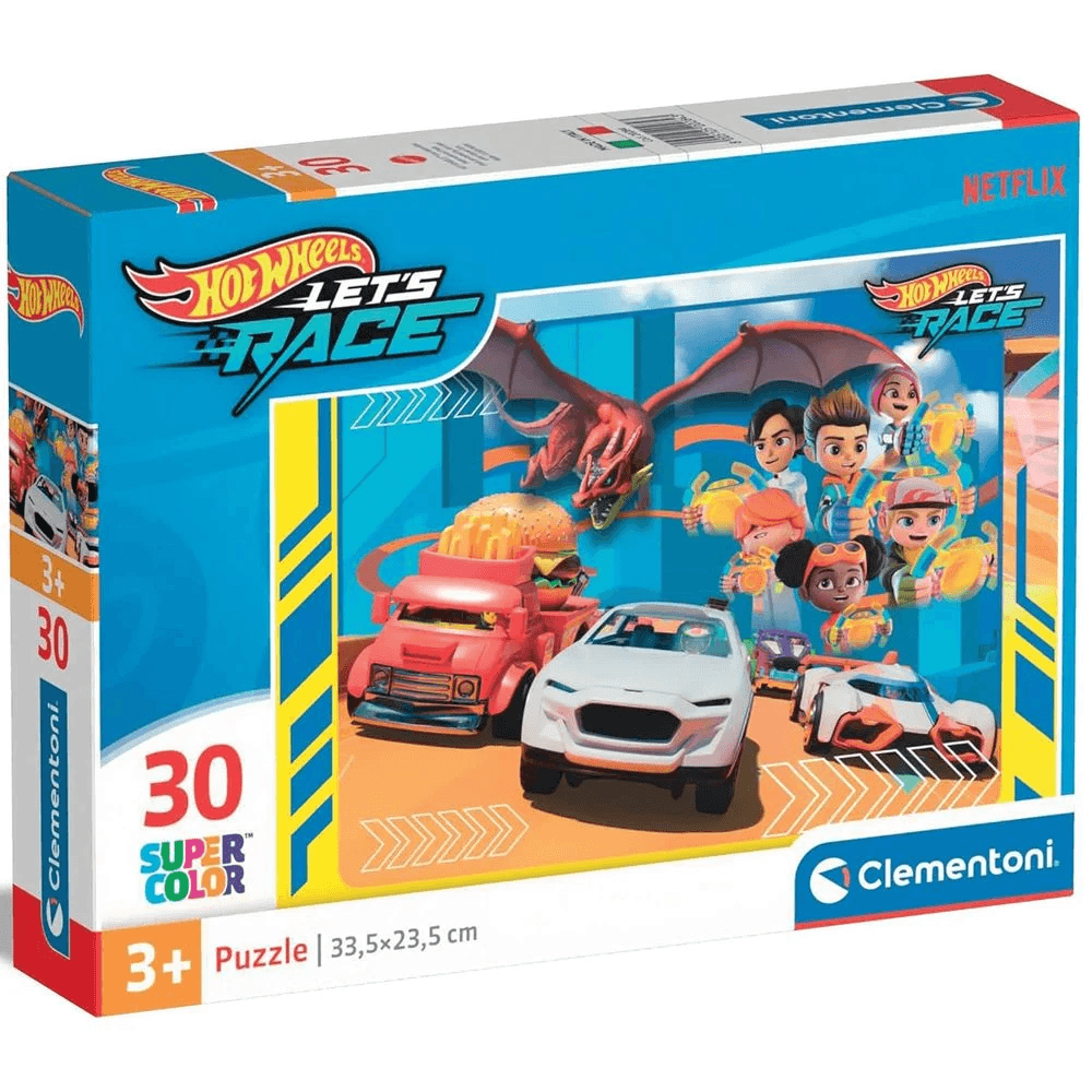 Пазл Clementoni Hot Wheels 30ел 20284
