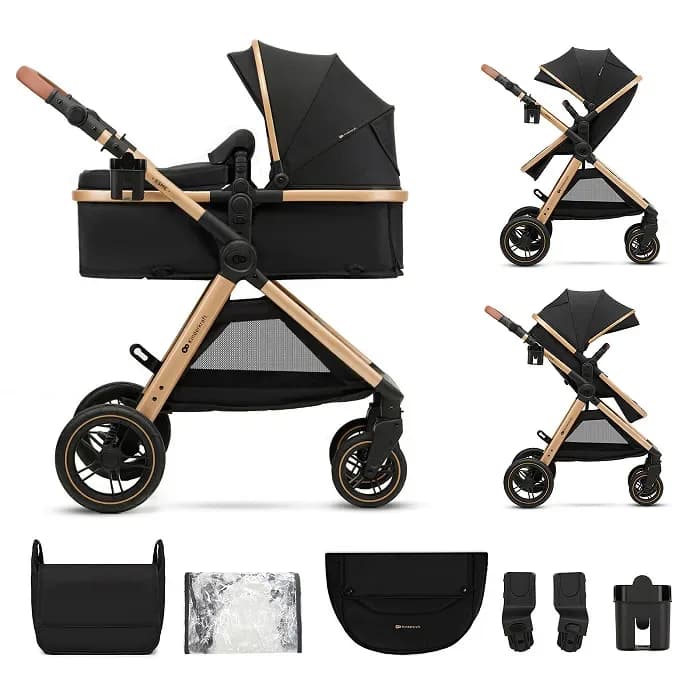 Коляска універсальна 2в1 Kinderkraft Esme KSESME00BLK2000 Black фото 2