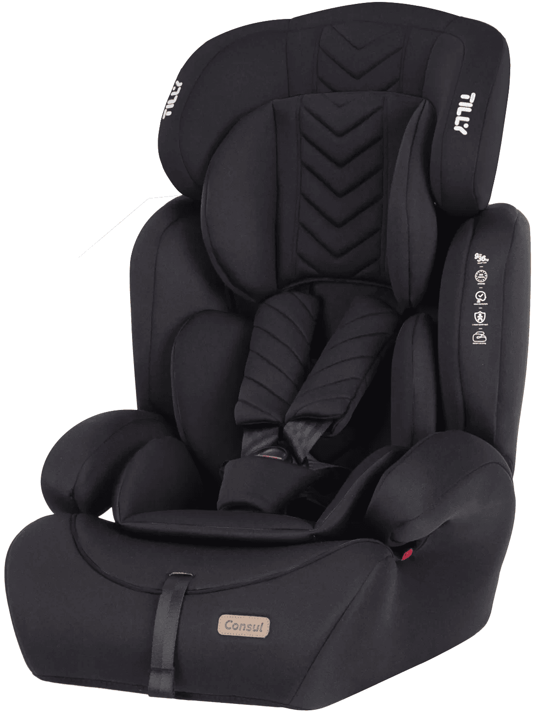 Автокрісло Tilly Consul T-531/4 Black
