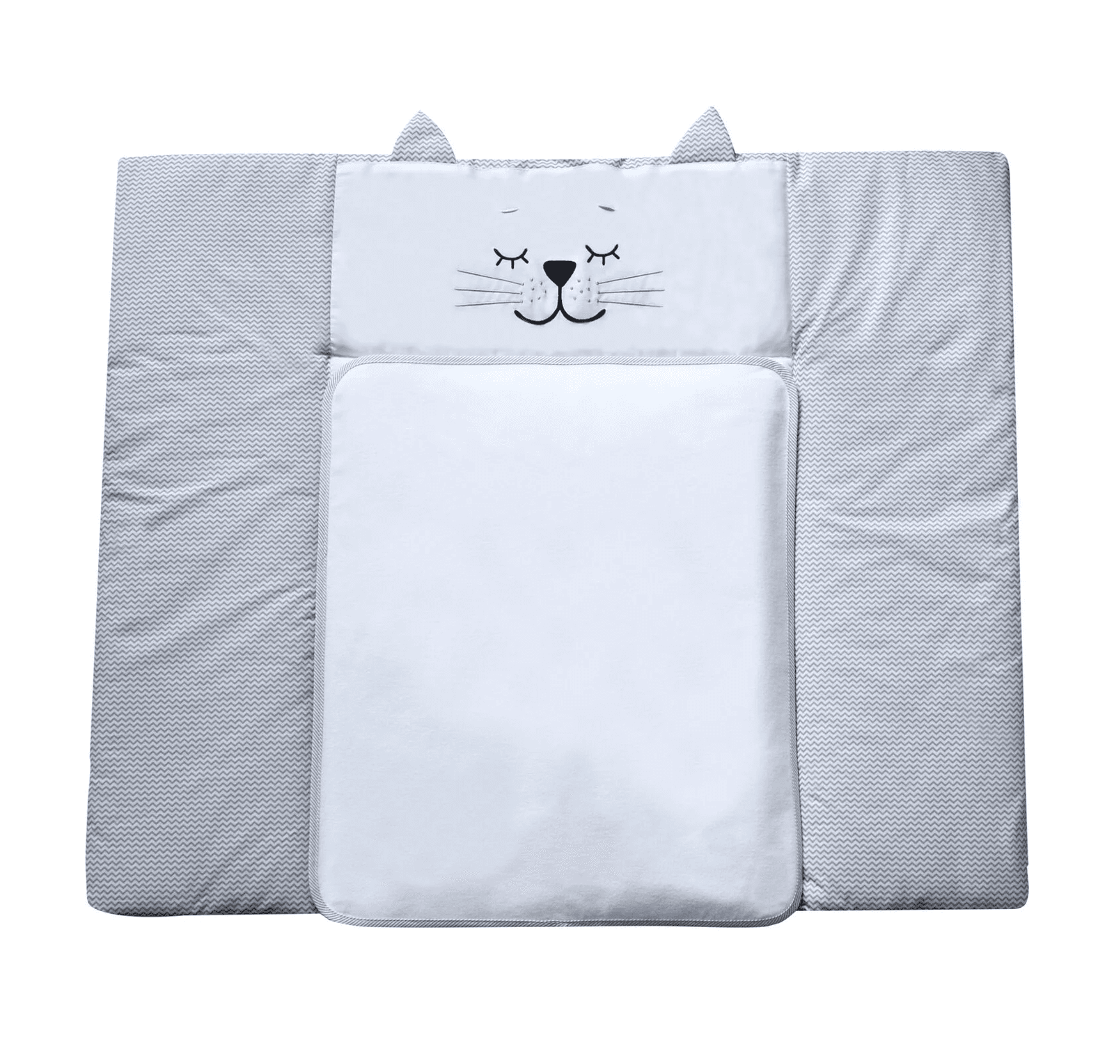 Матрац cповивальний Верес Smiling Animals white-grey 72х80см 424.03