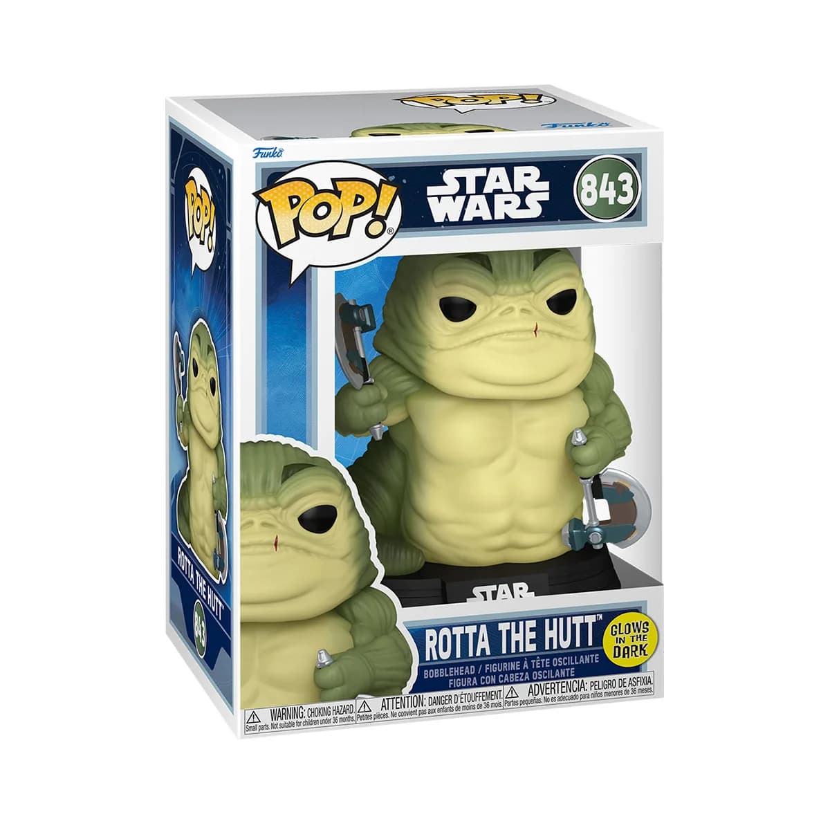 Ігрова фігурка FUNKO POP! cерії Мандалорець - Ротта Хатт 90823 фото 2
