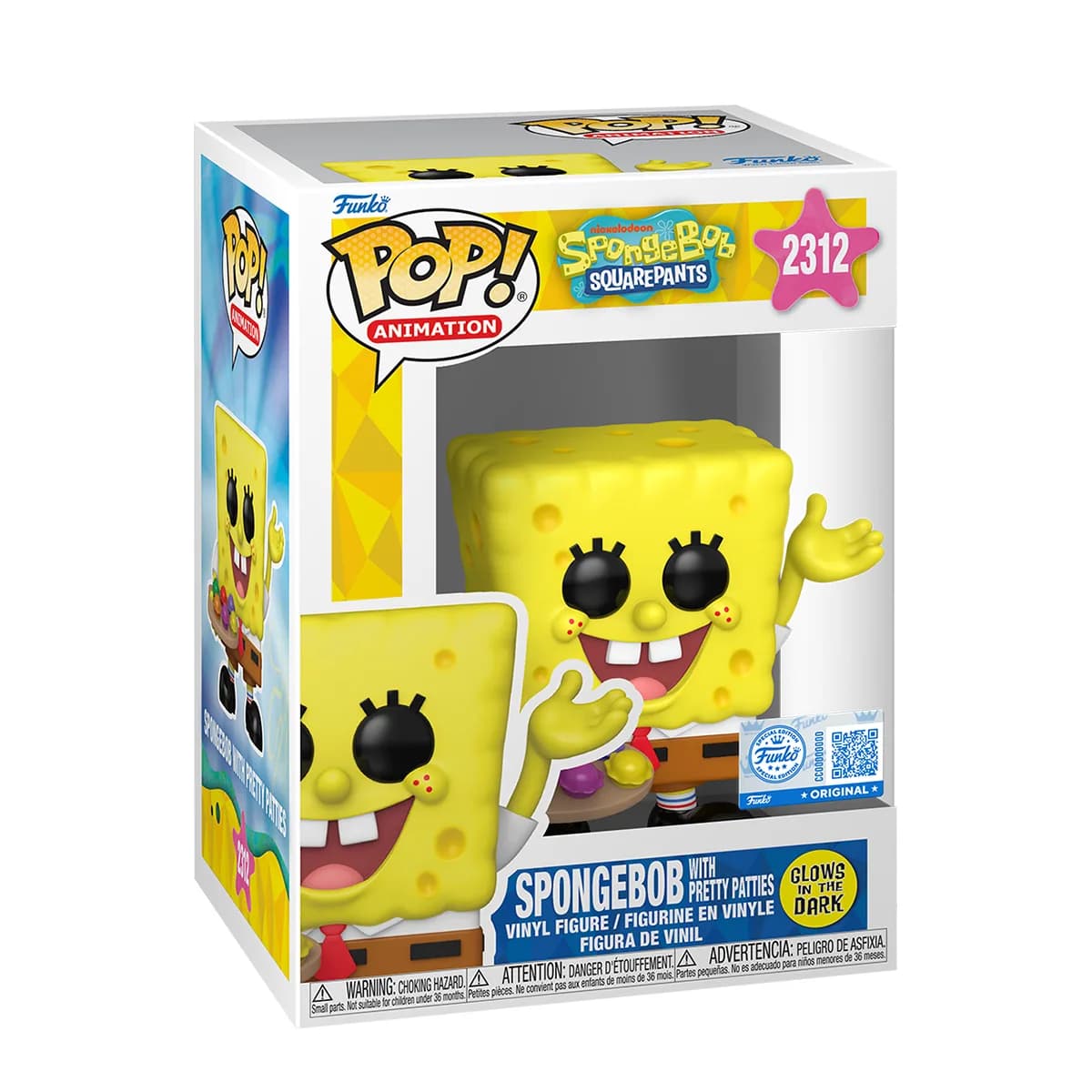Ігрова фігурка FUNKO POP! серії Губка Боб з крабсбургерами 92009 фото 2