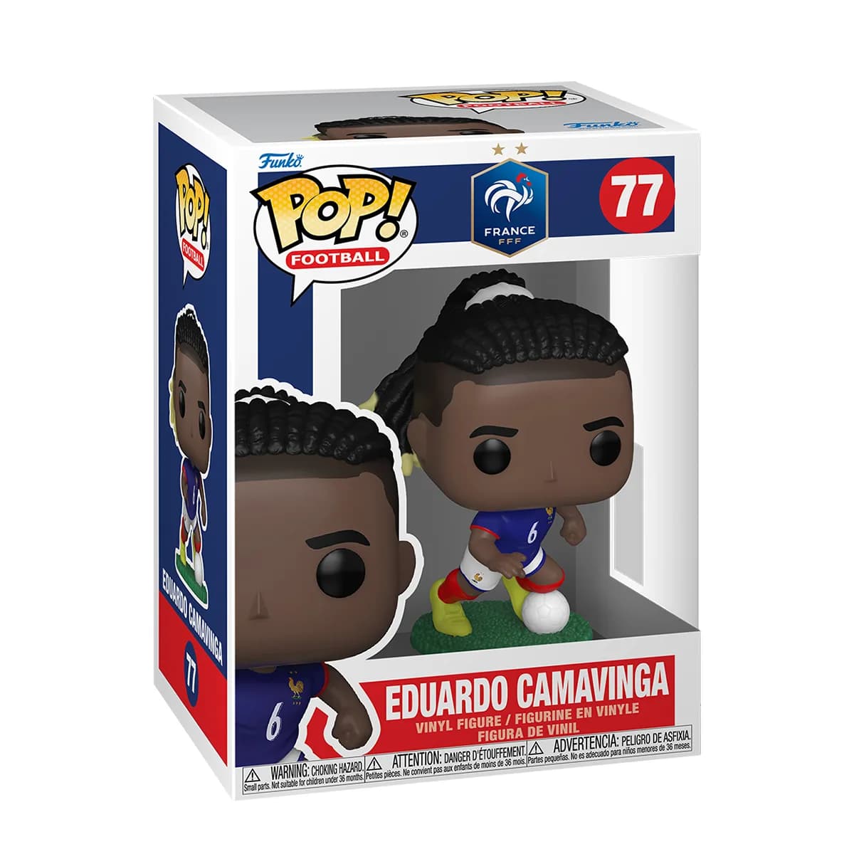 Ігрова фігурка FUNKO POP! cерії Футбол Франція - Едуарду Камавінга 92729 фото 2
