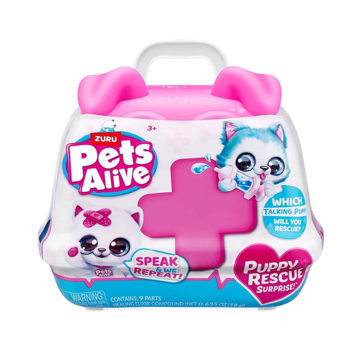 Набір інтерактивний Zuru Pets Alive Повторюшка-лікар 9540 фото 2