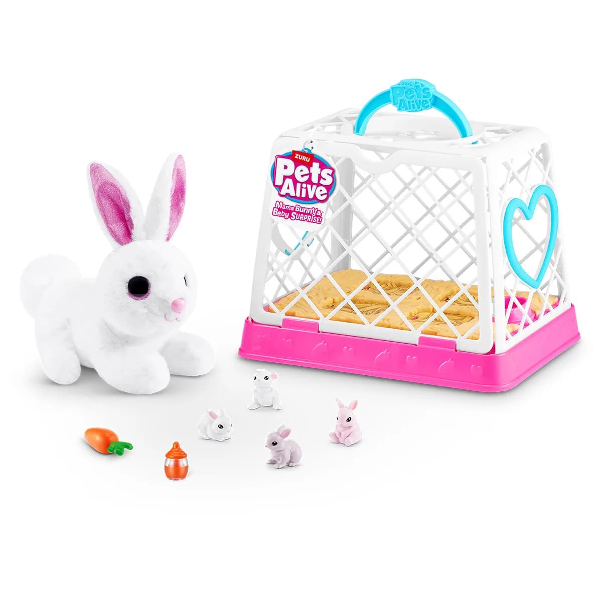 Іграшка інтерактивна Zuru Pets Alive Мама кролиця з сюрпризом 9554 фото 2
