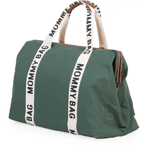 Сумка для мами Childhome Signature canvas green CWMBBSCGR