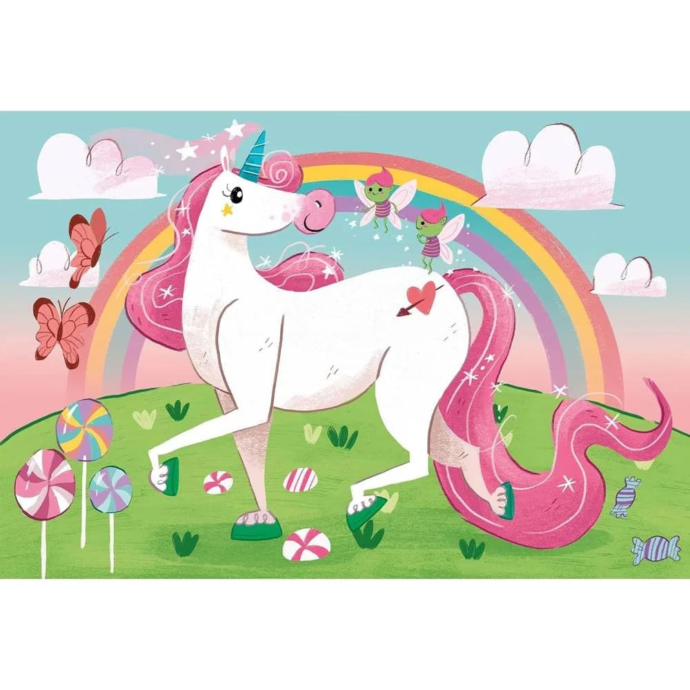 Пазл 2в1 Clementoni I Believe in Unicorns 2*20ел 24754 фото 2