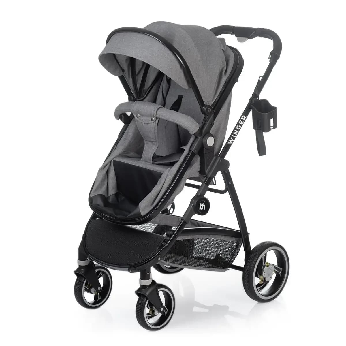 Коляска-трансформер BABYHIT Winger Grey 73555 фото 3