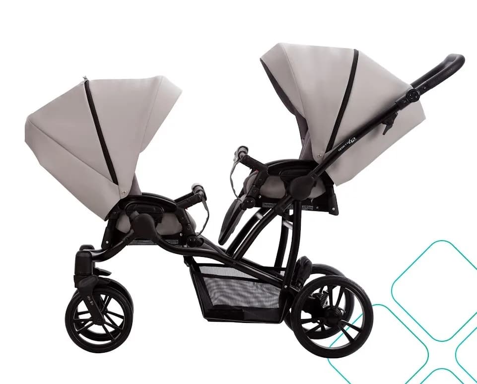 Коляска для двійні Bebetto 42 PRO 21 505.28.24.P21 фото 2