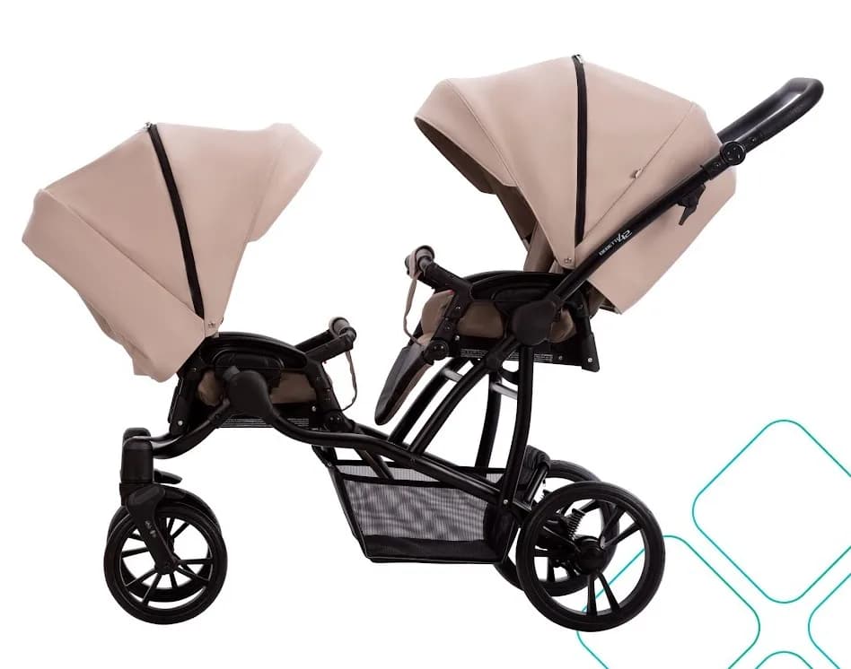 Коляска для двійні Bebetto 42 PRO 22 505.28.24.P22 фото 2