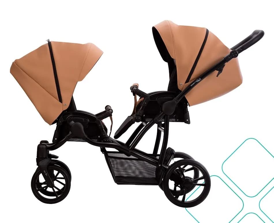 Коляска для двійні Bebetto 42 PRO 23 505.28.24.P23 фото 2