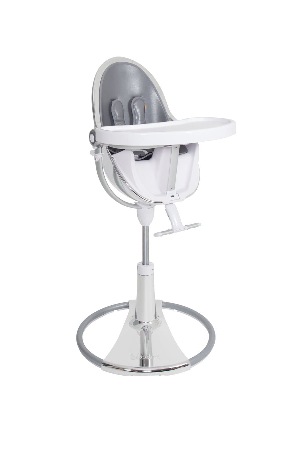 Стільчик для годування Bloom Fresco Silver+lunar silver E10535-S\E10516-LSL