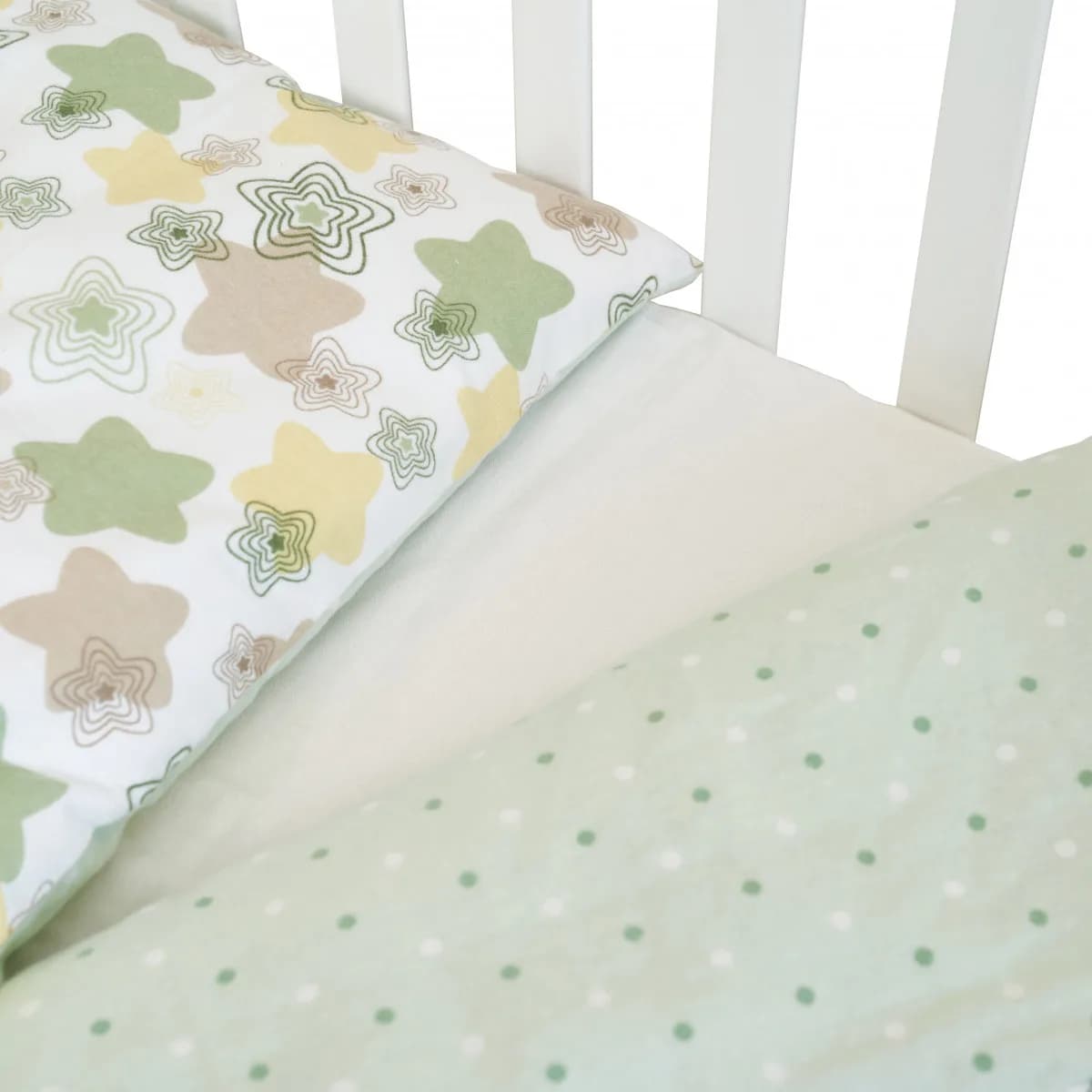 Змінний комплект Twins Comfort Soft Stars green 3од 3010-TS-06 фото 2
