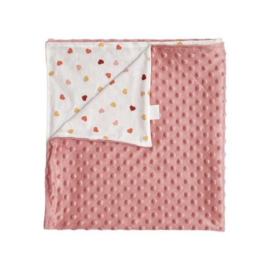 Плед Twins Minky Summer 75x80 1462-TNSum-24 powder pink