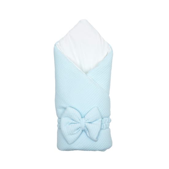Конверт-плед Twins Cotton New 0+ 90х90 9026-TCN-04 blue