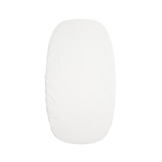 Простирадло на гумці Twins 90x50 Organic бязь преміум 6010-TO95-01 white