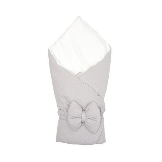 Конверт-плед Twins Cotton New 0+ 90х90 9026-TCN-10 grey