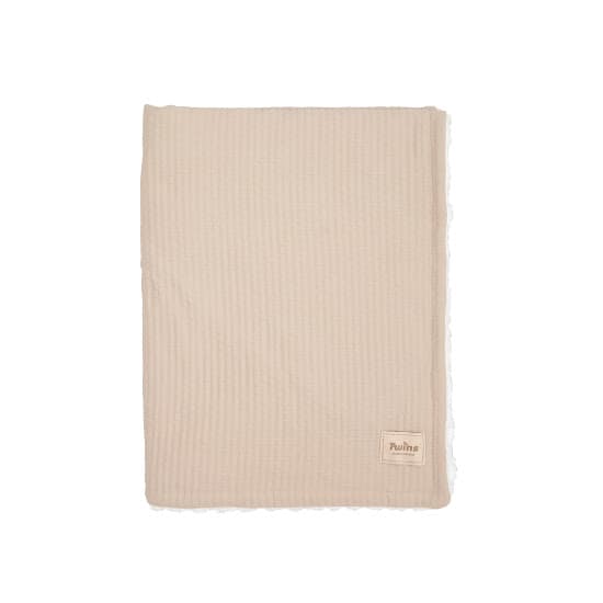Плед Twins Cotton 3D 100х80 1407-TC3D-02 beige