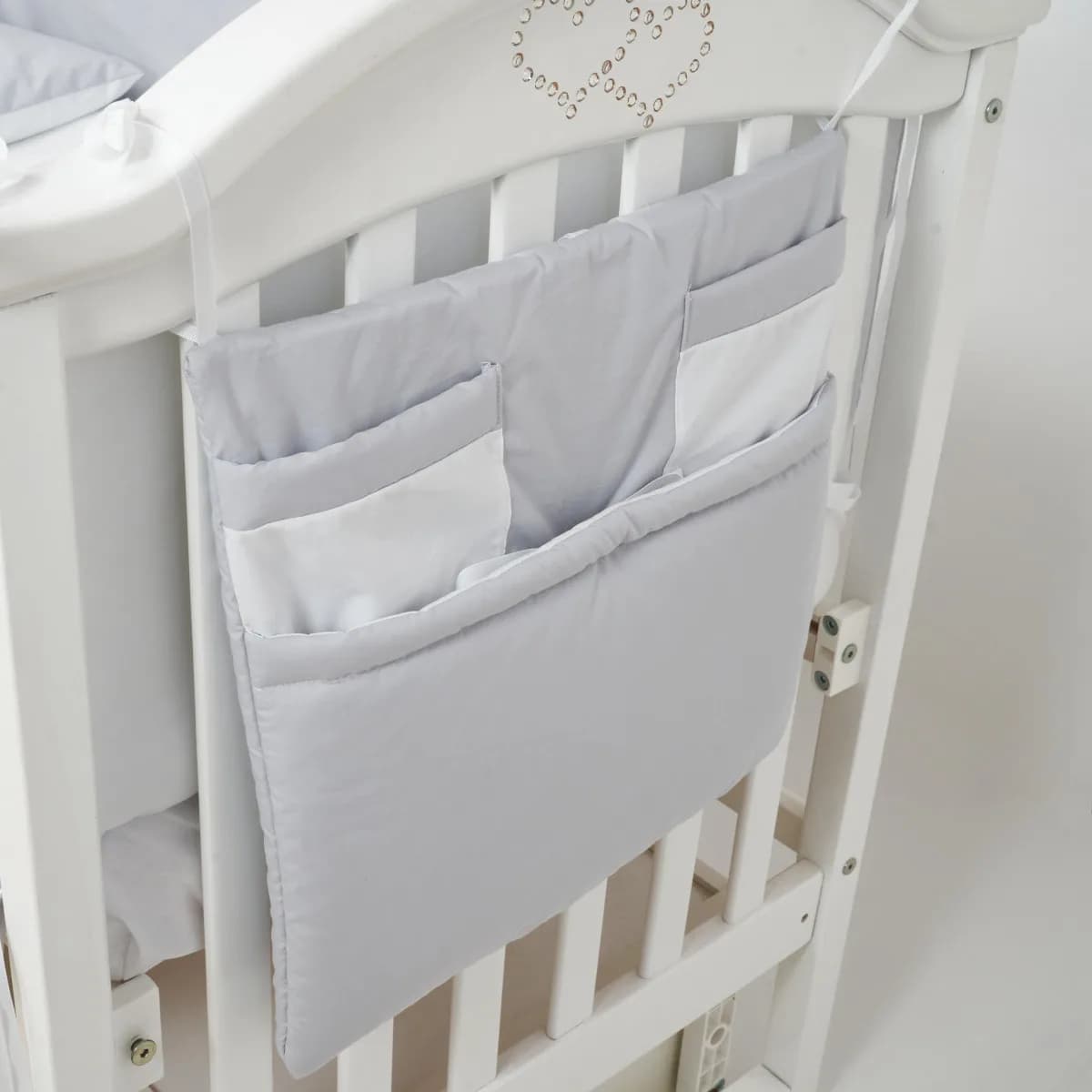 Постільний комплект Twins Dolce Loving bear white/grey 7од 4075-DLB-10 фото 2