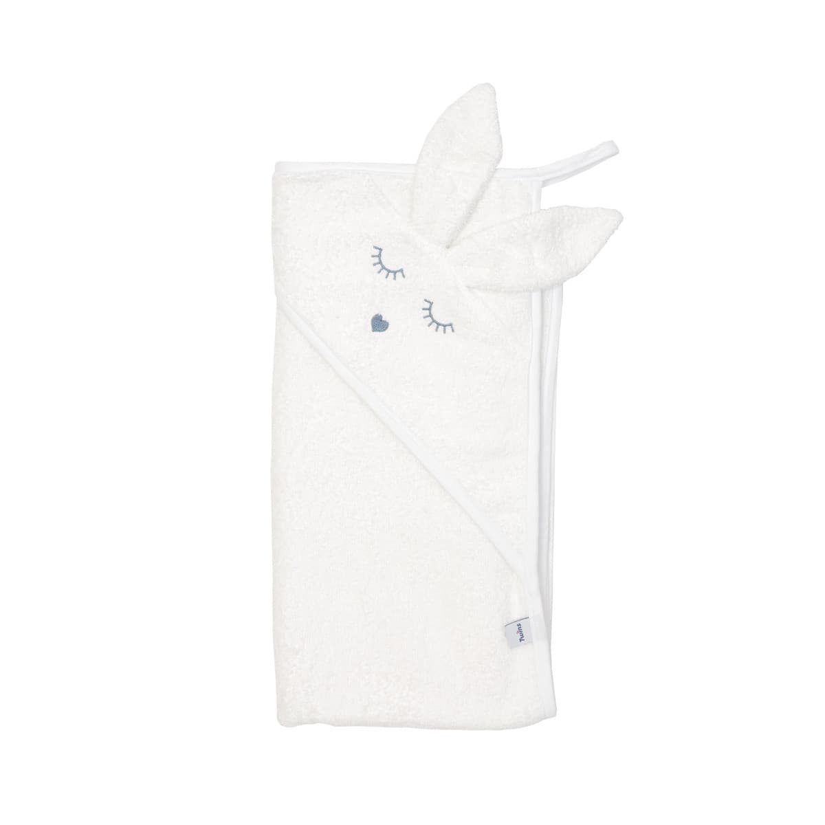 Рушник-куточок для купання Twins Rabbit white 1500-TANК-01