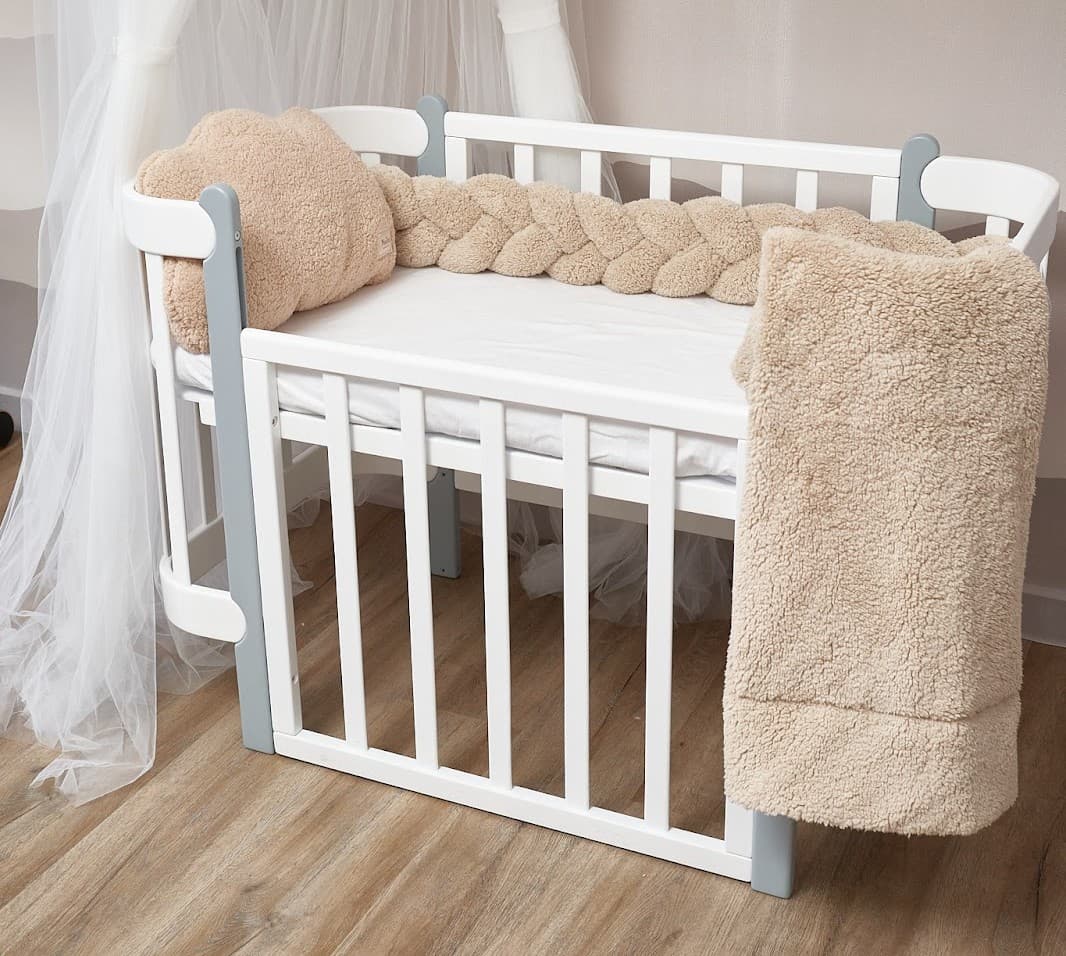 Бампер-коса Twins Teddy 120 см 2020-K3T120-02 beige