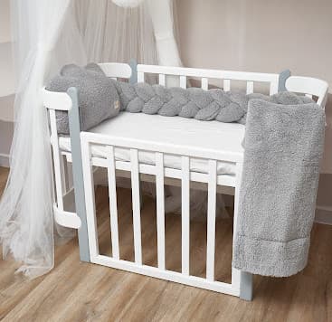 Бампер-коса Twins Teddy 120 см 2020-K3T120-10 grey
