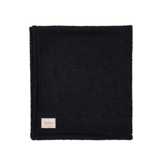 Плед Twins велюр Каракуль 95x90 141124-TDS-13 black