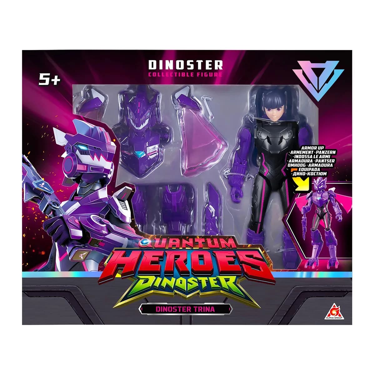 Фігурка Dinoster Тріна 20см EU580836 фото 11