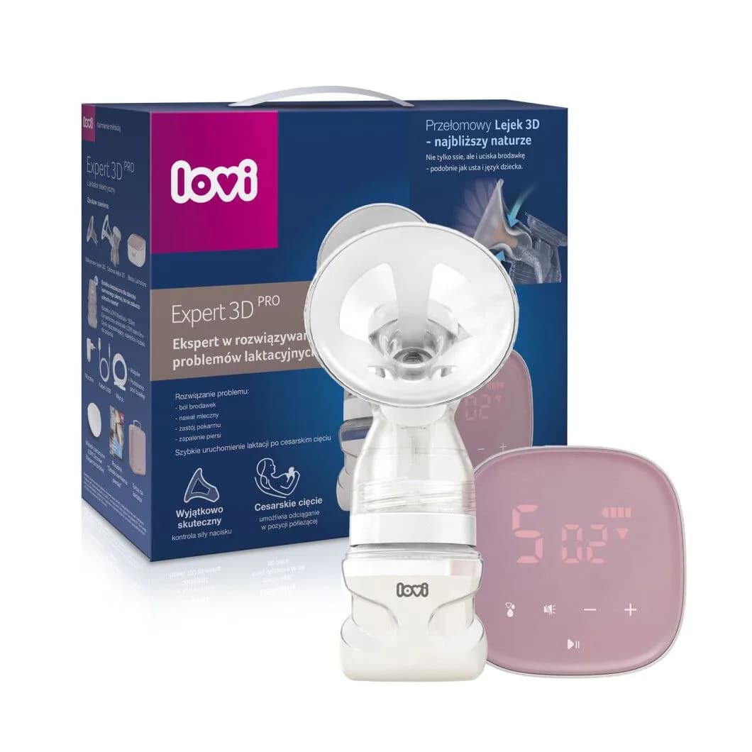Молоковідсмоктувач електричний LOVI Expert 3D Pro 50/070exp фото 2