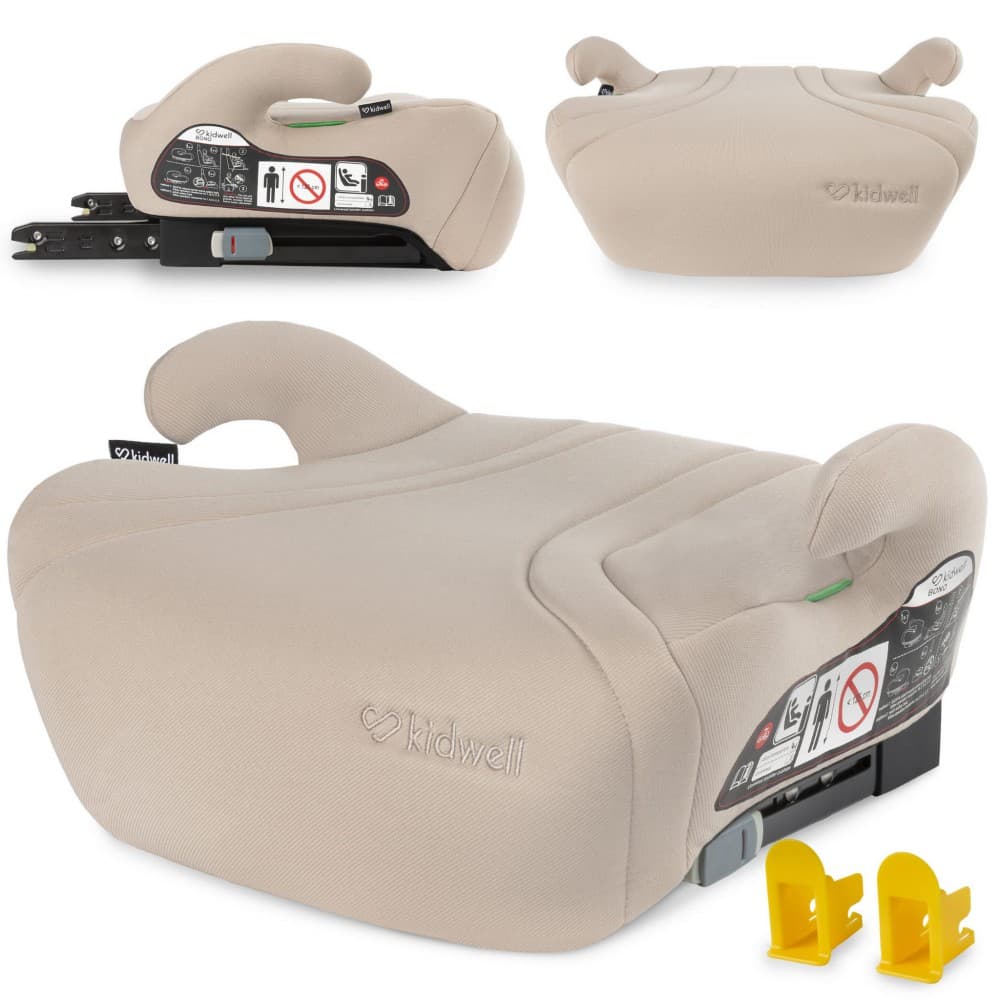 Автокрісло-бустер Kidwell Bono Isofix 125-150см KBIFBE beige