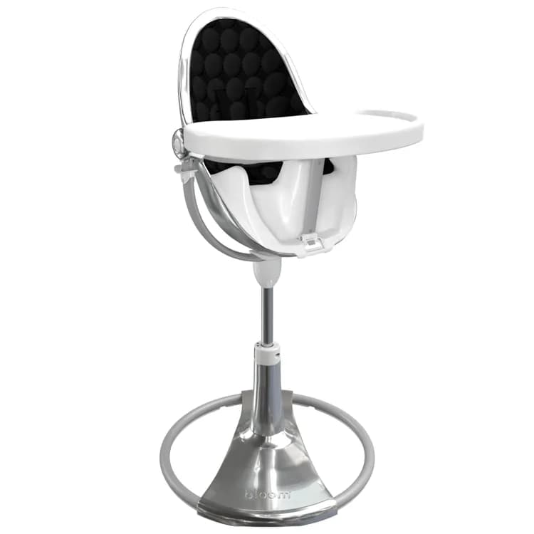Стільчик для годування Bloom Fresco Silver+midnight black E10535-S\E10516-MBL фото 2