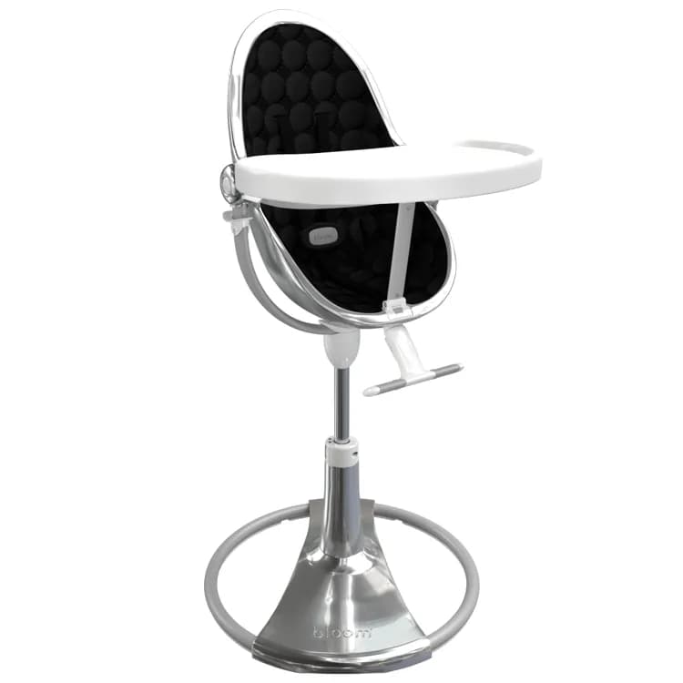Стільчик для годування Bloom Fresco Silver+midnight black E10535-S\U10543-MB фото 2