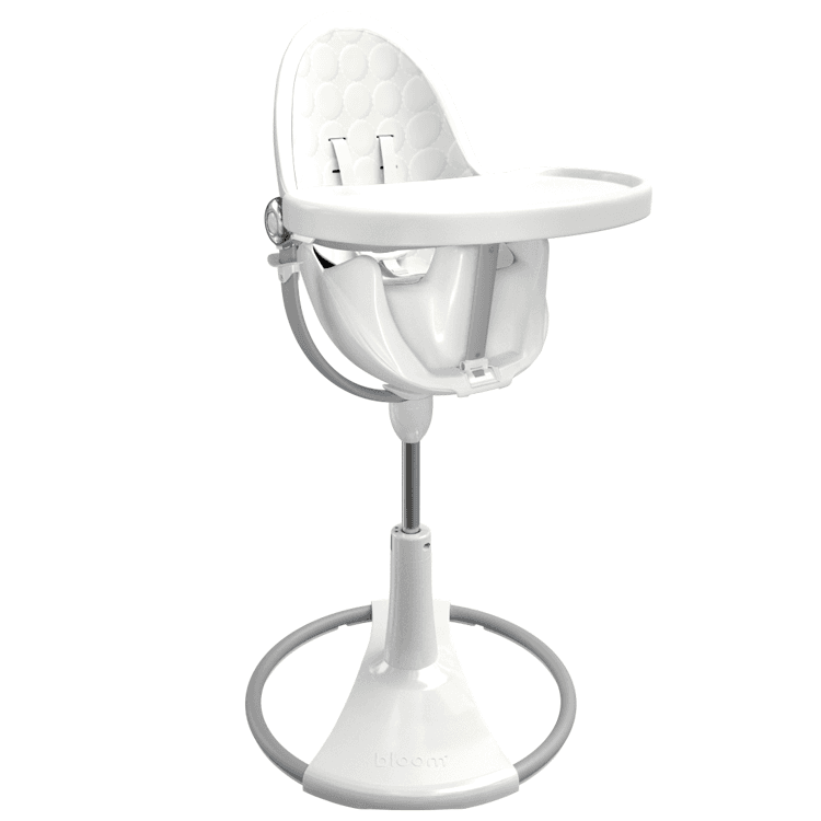 Стільчик для годування Bloom Fresco White+coconut white E10535-W\U10543-CW