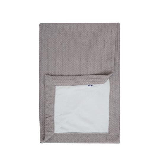 Плед Twins Pastel nude 100х100 1407-TPSN-100-10 grey