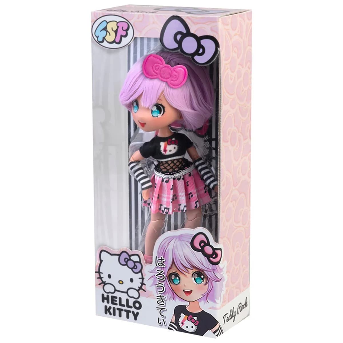 Лялька 4SF Manga Dolls Hello Kitty Тедді Рок HKTF0100 фото 3