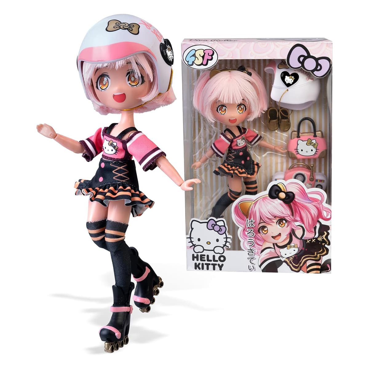Лялька 4SF Manga Dolls Hello Kitty Золота Ролер Діва HKTF1000