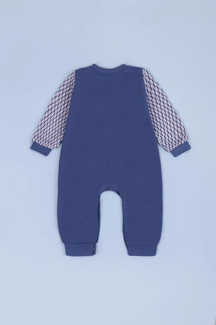Комбінезон для дітей 50-80 For my baby 23409 -синій фото 4