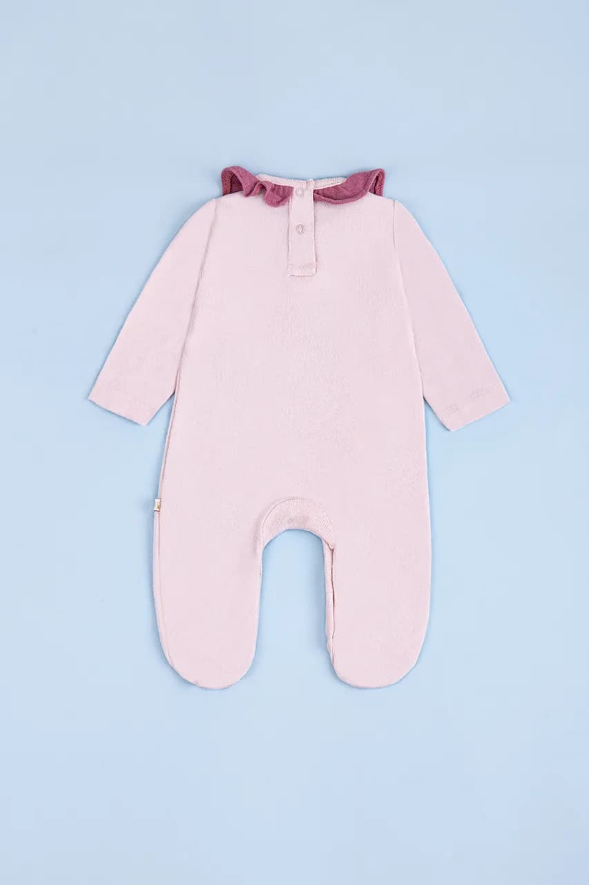 Комбінезон для новонародженого 50-74 For my baby 22455 -рожевий фото 4 Комбінезон для новонародженого 50-74 For my baby 22455 -рожевий фото 4