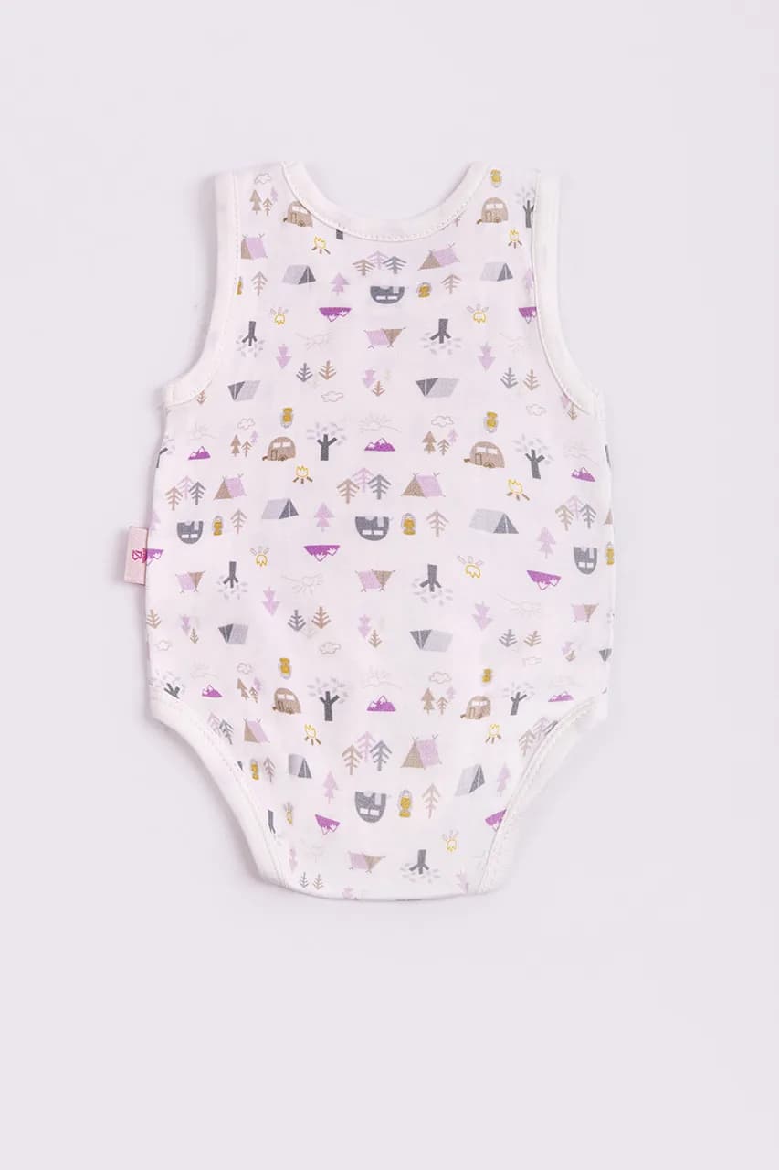 Боді для новонароджених Babydola 12651 -білий фото 2