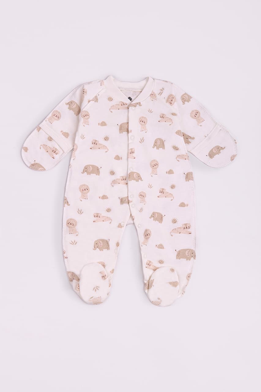 Комбінезон для новонародженого Minikin "My love" 2425701 -молочний