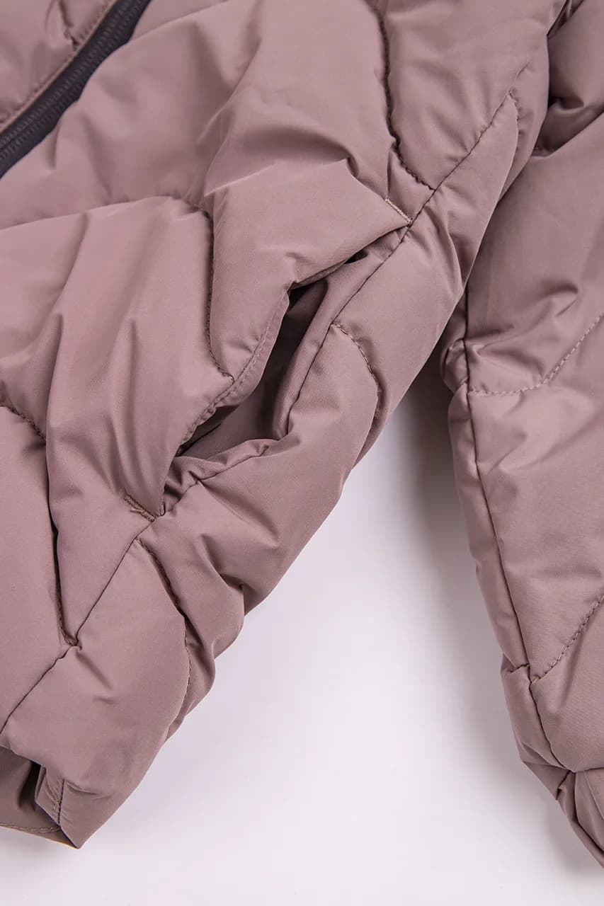 Куртка утеплена COLORKIDS 741773 коричневий фото 4