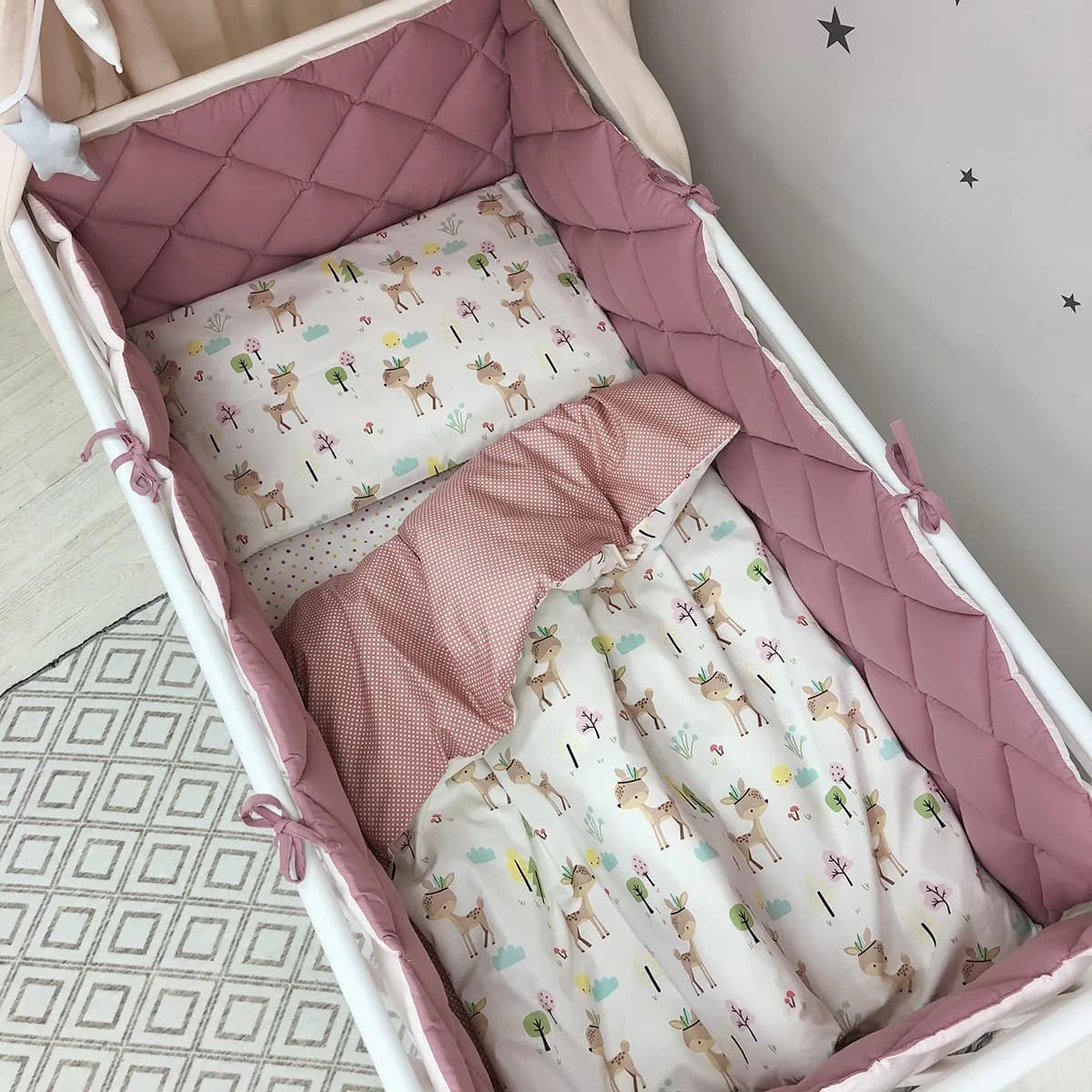 Постільний комплект Маленька Соня Baby Mix Газель 6од 0291599 фото 3
