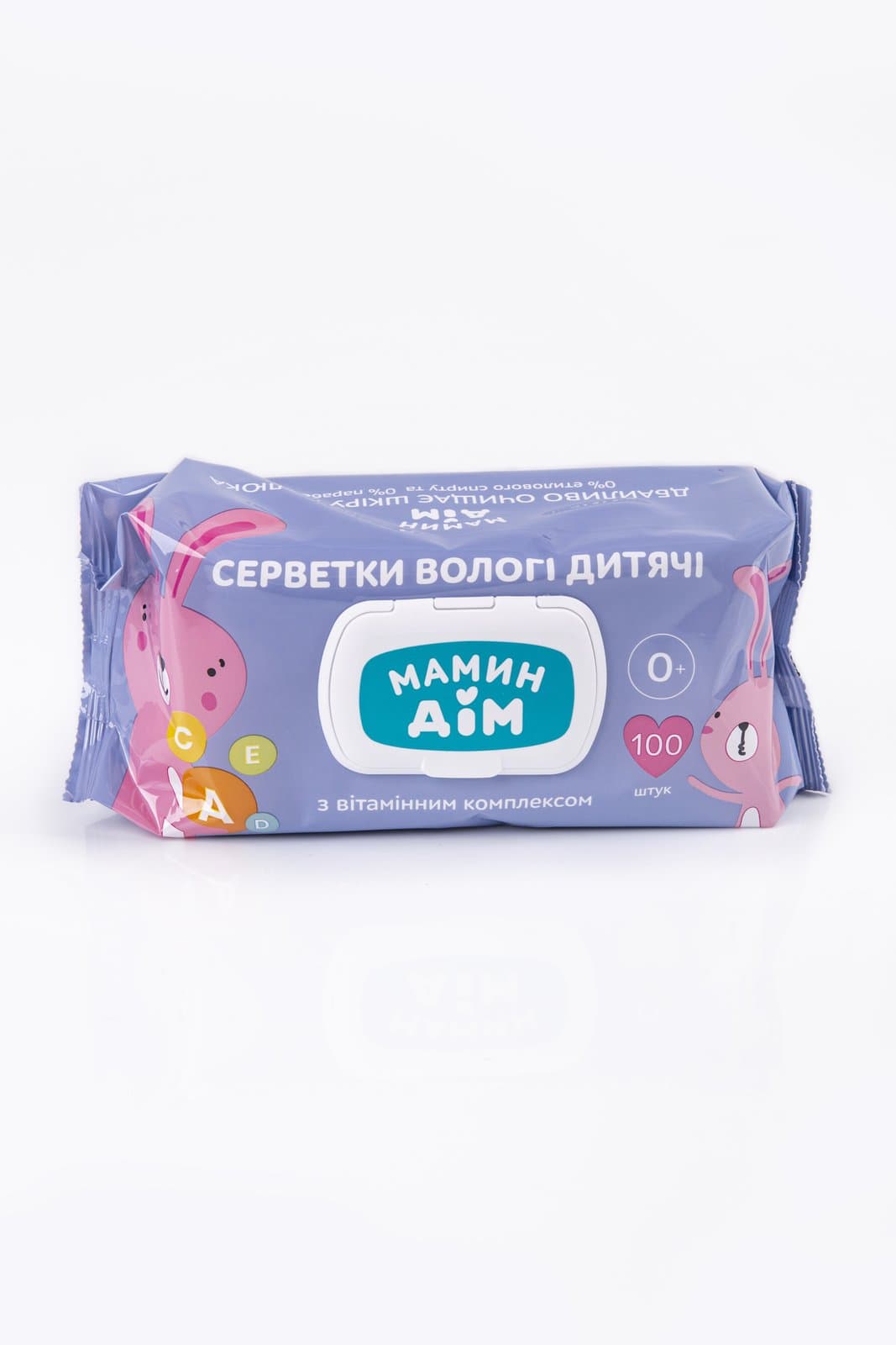 Серветки вологі Мамин Дім 100шт 43202780