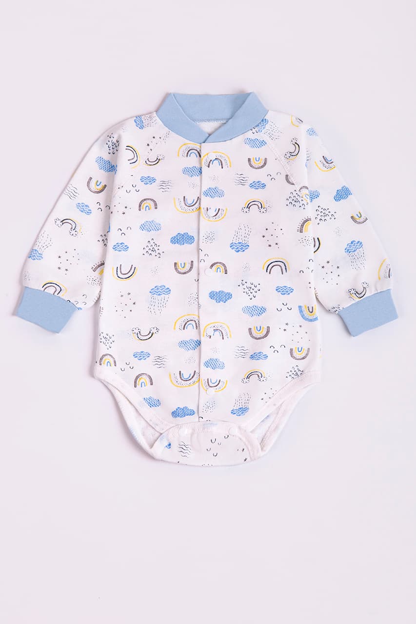 Боді для дитини Happy Tot 9-052ф -блакитний